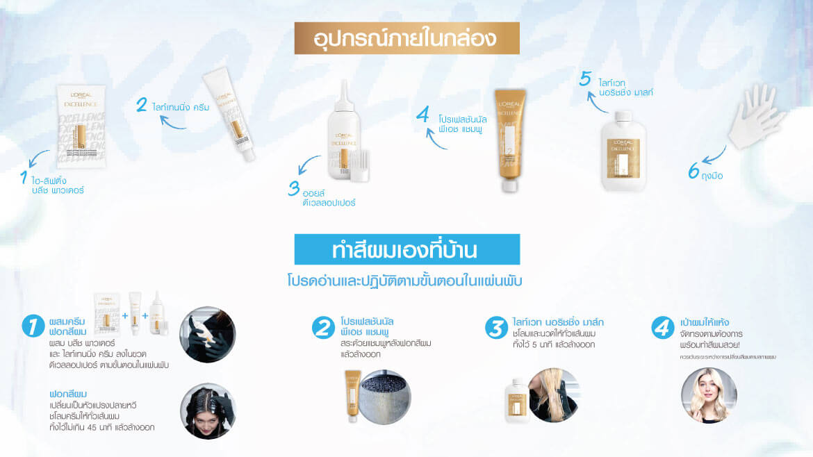 อุปกรณ์ทำสีผม